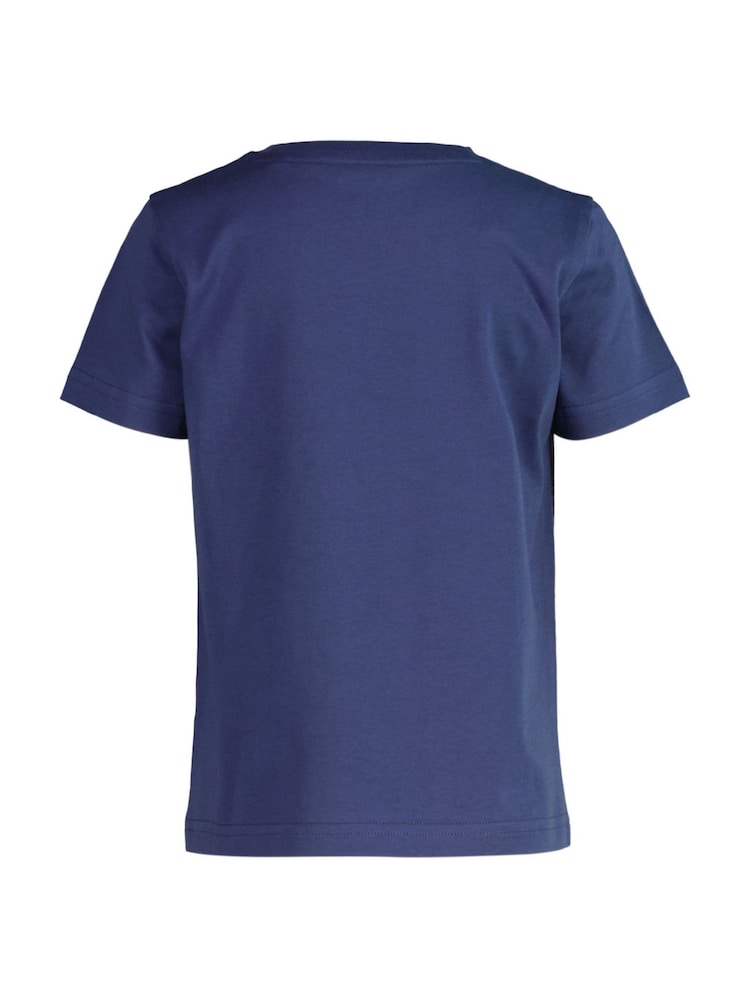 GANT Dark Navy Shield Short Sleeve T-Shirt - Image 2 of 3