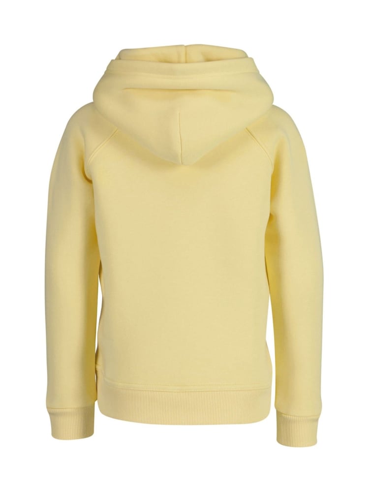 GANT Yellow Kids Shield Logo Hoodie - Image 2 of 2