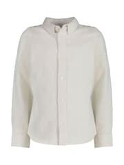 GANT White 100% Cotton Linen Button Down Long Sleeve Shirt - Image 1 of 4