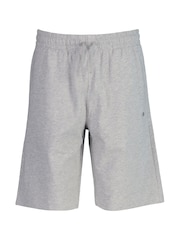 GANT Grey Shield Logo Cotton Slub Shorts - Image 1 of 4