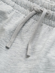 GANT Grey Shield Logo Cotton Slub Shorts - Image 3 of 4