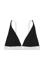 Victoria's Secret Black/White Logo Bralette - Image 3 of 3