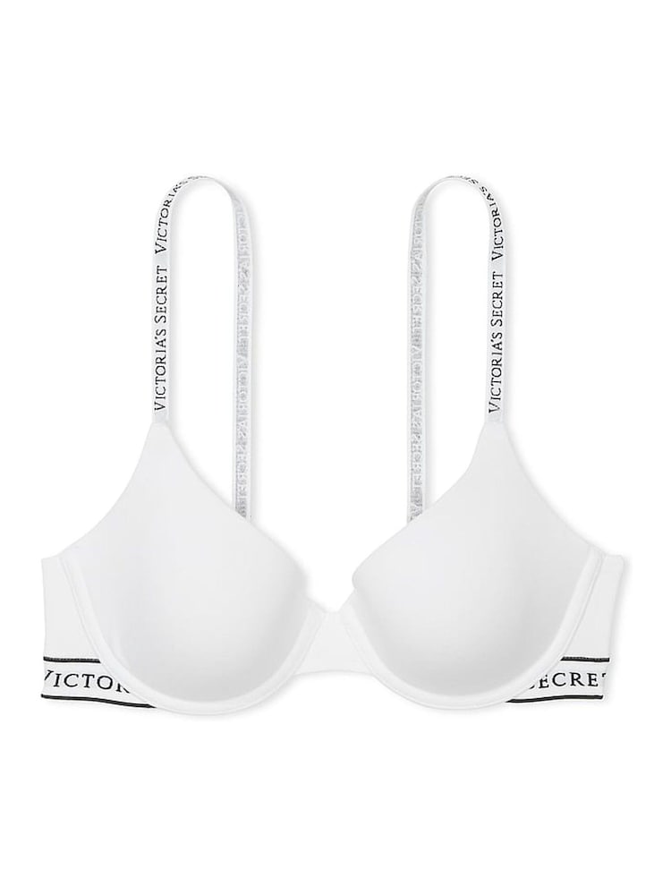 Victoria's Secret White Demi Lightly Lined Bra - Image 3 of 3