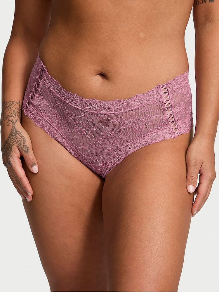 Victoria's Secret Thistle Purple Cheeky Knickers - Image 1 of 3