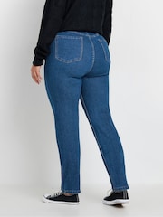 Yours Curve – Ruby – Jeans mit geradem Bein - Bild 3 von 5
