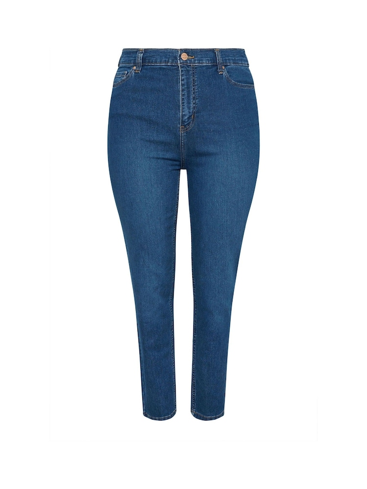 Yours Curve – Ruby – Jeans mit geradem Bein - Bild 5 von 5
