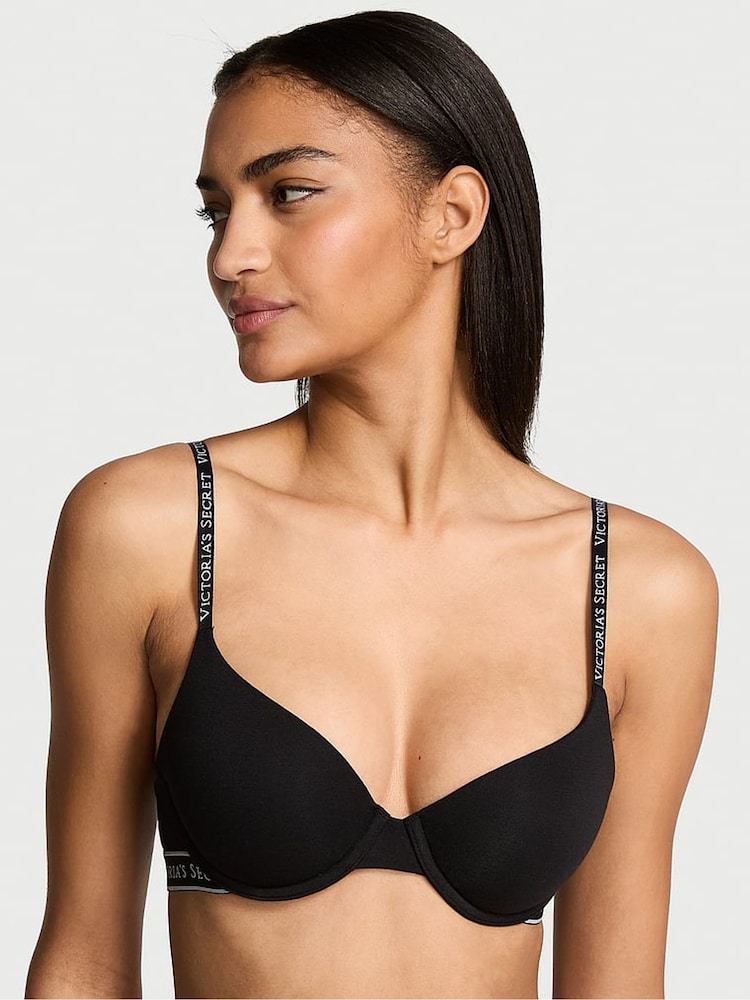 Victoria's Secret Black Demi Lightly Lined Bra - Image 1 of 2