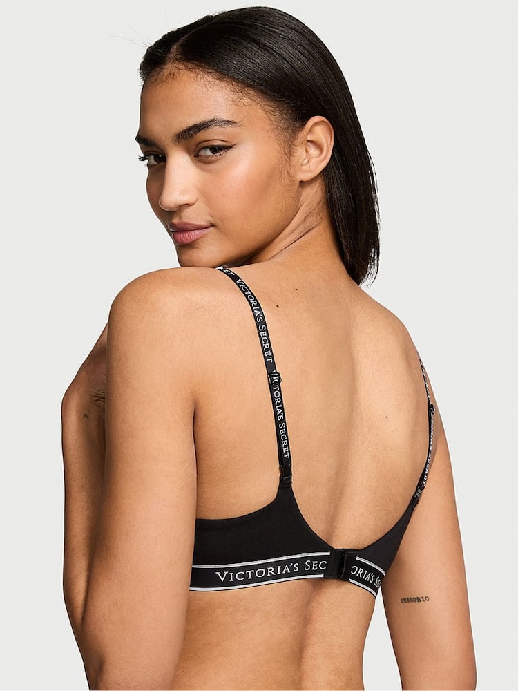 Victoria's Secret Black Demi Lightly Lined Bra - Image 2 of 2