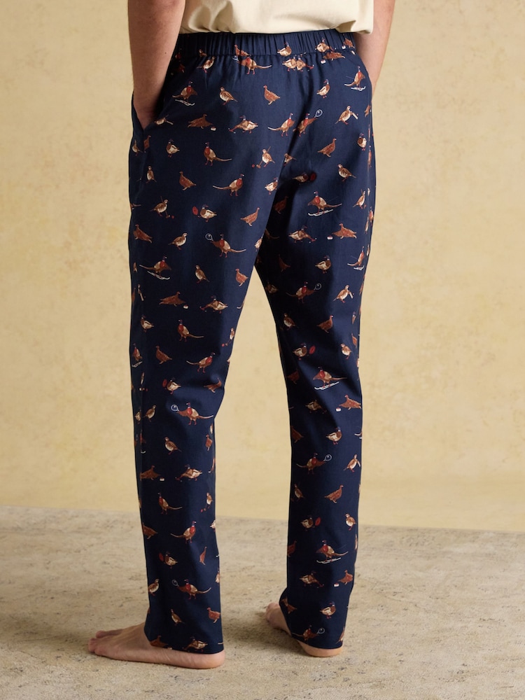 Joules Dozer Pyjama Bottoms Navy - Image 2 of 8 Joules Dozer Pyjama Bottoms Navy - Image 2 of 8