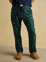 Joules Dozer Green Pyjama Bottoms - Image 1 of 8