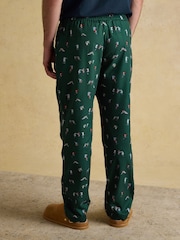 Joules Dozer Green Pyjama Bottoms - Image 2 of 8