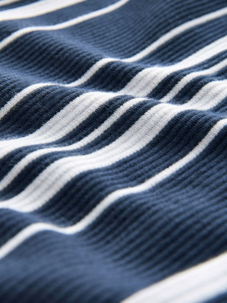 Blue/White Short Sleeve Stripe Jersey Shirts 2 Pack - Image 10 of 10 Blue/White Short Sleeve Stripe Jersey Shirts 2 Pack - Image 10 of 10