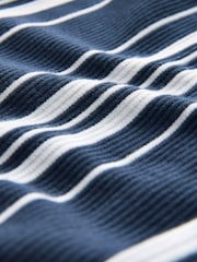 Blue/White Short Sleeve Stripe Jersey Shirts 2 Pack - Image 5 of 10