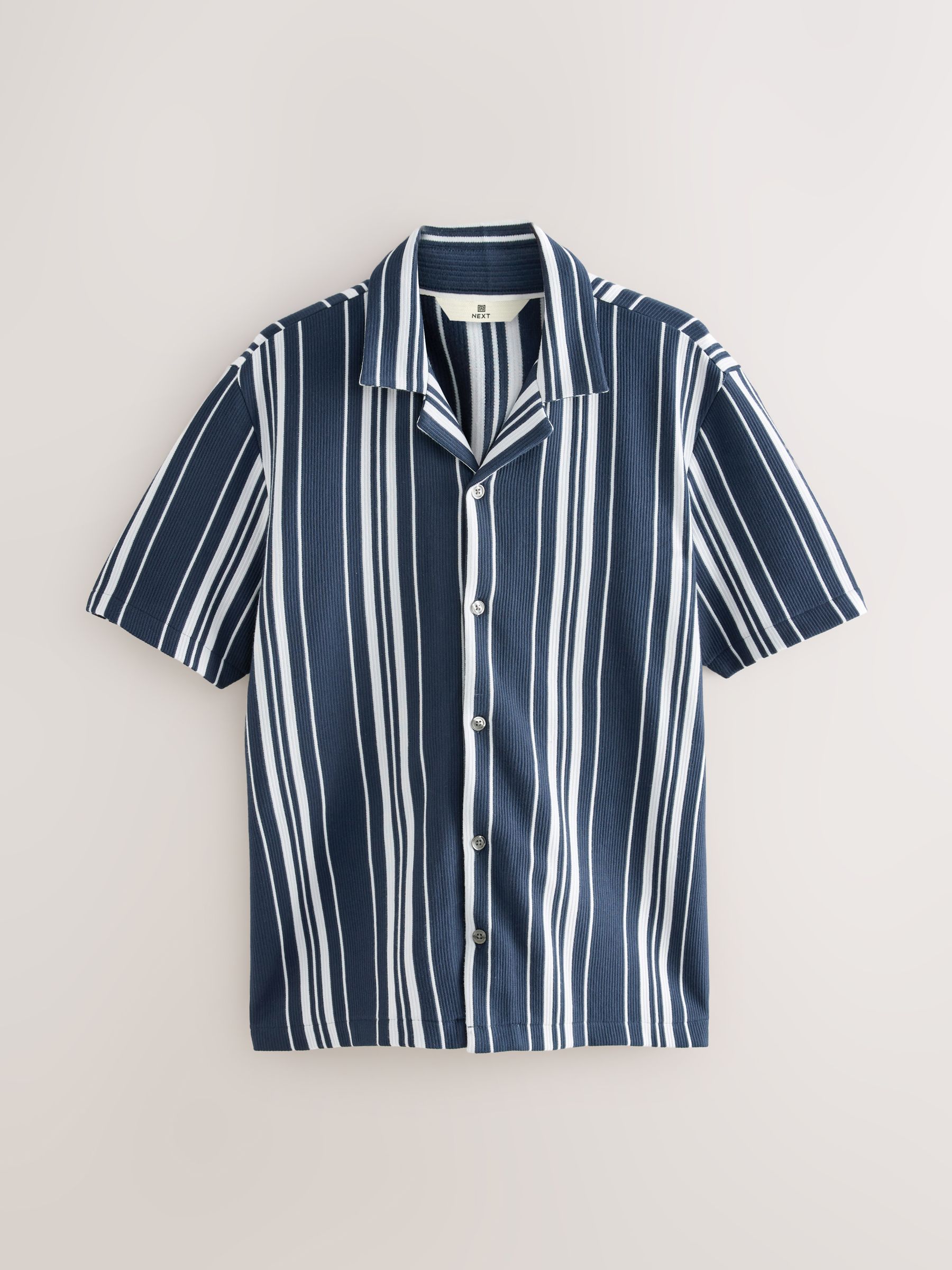 Buy Blue/White Short Sleeve Stripe Jersey Shirts 2 Pack from Next USA