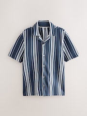 Blue/White Short Sleeve Stripe Jersey Shirts 2 Pack - Image 8 of 10