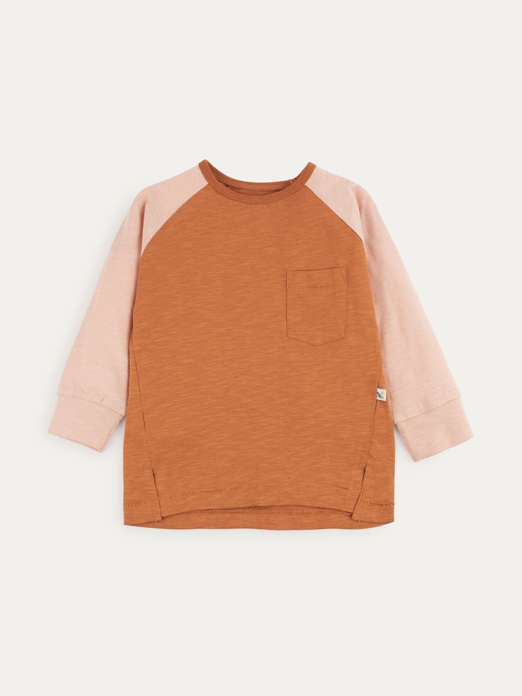 KIDLY Green Long Sleeve Baseball Top - Image 1 of 4