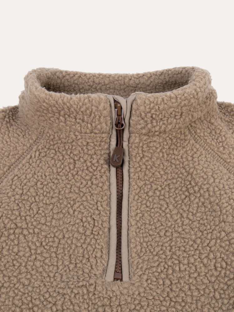 Grün - KIDLY Sherpa-Fleece - Bild 3 von 3