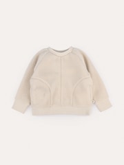 KIDLY Natural Sherpa Sweatshirt - Image 1 of 3