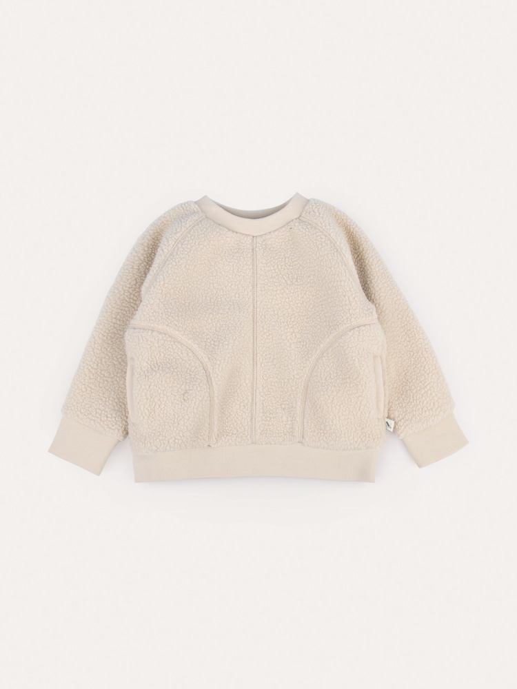 KIDLY Natural Sherpa Sweatshirt - Image 1 of 3