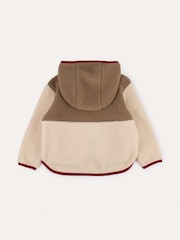 KIDLY Green Sherpa Zip Up Hoodie - Image 2 of 3