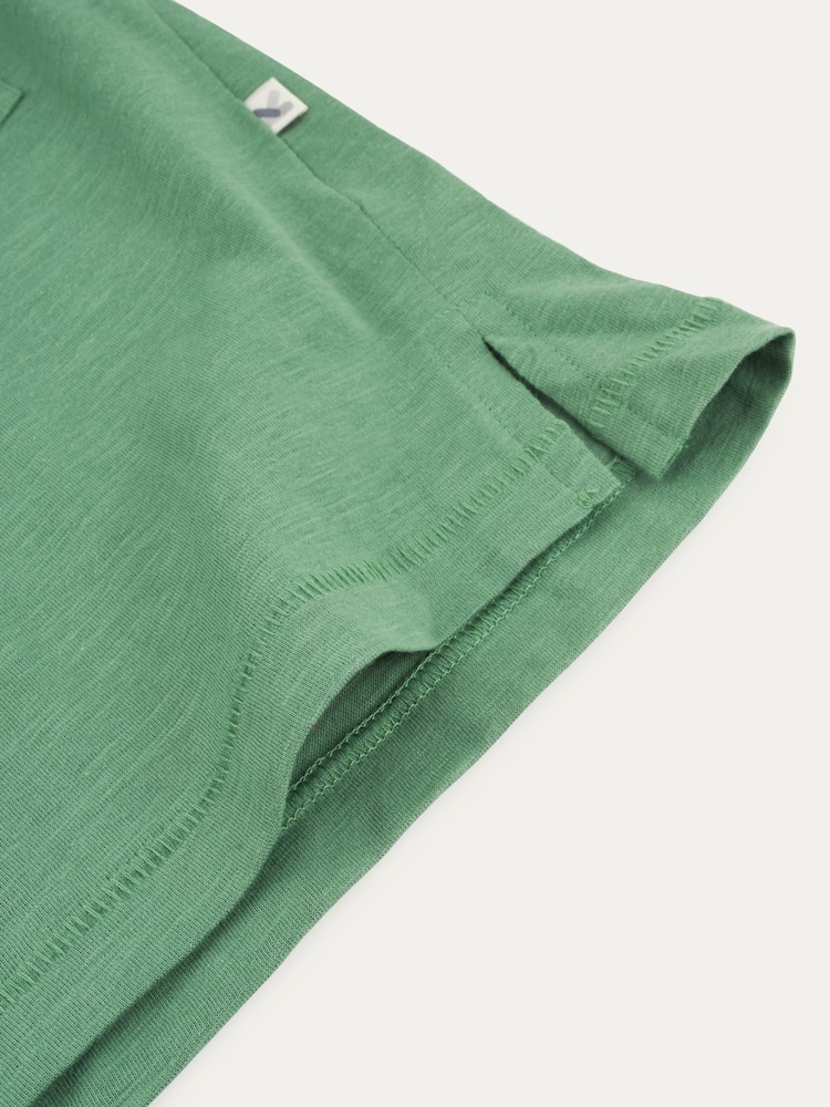 KIDLY Green Long Sleeve Baseball Top - Image 4 of 4