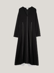 Jigsaw Black Batwing Stitched Dress - Image 6 of 7