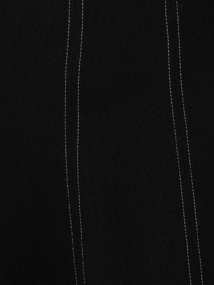 Jigsaw Black Batwing Stitched Dress - Image 7 of 7