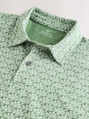 Bright Conversational Print Regular Fit Short Sleeve Jersey Polo Shirts 5 Pack - Image 17 of 17