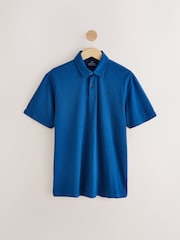 Bright Conversational Print Regular Fit Short Sleeve Jersey Polo Shirts 5 Pack - Image 4 of 17