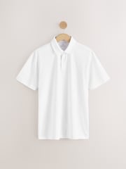 Bright Conversational Print Regular Fit Short Sleeve Jersey Polo Shirts 5 Pack - Image 6 of 17