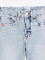 River Island Blue High Rise Tummy Hold Flare Jeans - Image 6 of 7