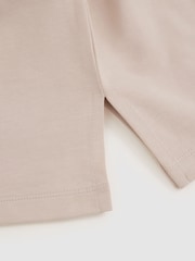 Reiss Pink Cassy 9-13 yrs Oversized Cotton Crew-Neck T-Shirt - Image 4 of 4