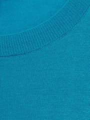 Blau - Reiss Wendy Fine-Knit Crew-Neck Jumper With Cashmere - Bild 6 von 6