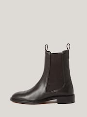 Jigsaw Brown Pembridge Leather Chelsea Boots - Image 2 of 5