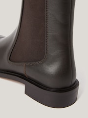 Jigsaw Brown Pembridge Leather Chelsea Boots - Image 5 of 5