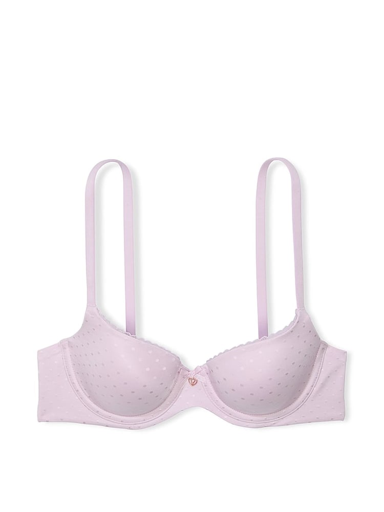 Victoria's Secret Delicate Violet Purple Lightly Lined Demi Bra - Image 3 of 3