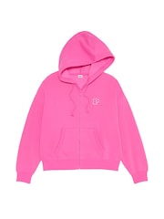 Victoria's Secret PINK Pink Gossip Zip Up Hoodie - Image 3 of 4