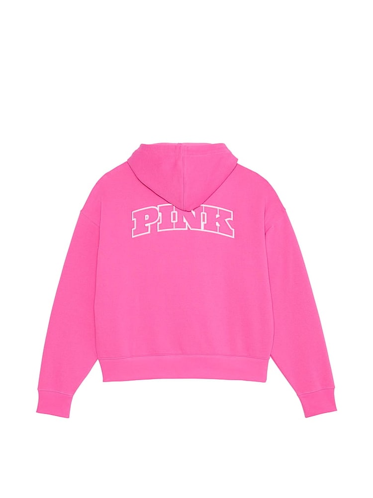 Victoria's Secret PINK Pink Gossip Zip Up Hoodie - Image 4 of 4
