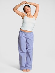 Victoria's Secret PINK Dusty Iris Blue Pyjama Trousers - Image 1 of 2