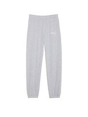 Victoria's Secret PINK Grey Heather Cuffed Joggers - Image 1 of 1