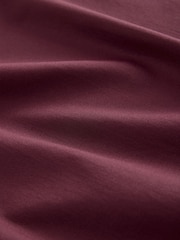 Burgundy Red Soft Touch Polyamide Ruched Sleeveless Top - Image 6 of 7