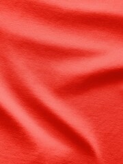 Red Soft Touch Polyamide Scoop Neck Vest Top - Image 6 of 7