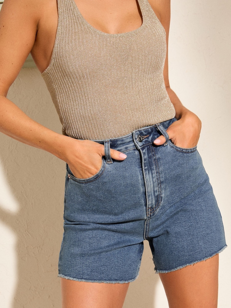 Azul medio - Friends Like These Mom Shorts - Imagen 2 de 4