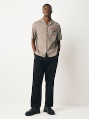Stone Natural National Park Back Print Short Sleeve Shirt - Image 3 of 9