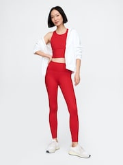Gap Red Built-in-Bra Racerback Crop Top - Image 3 of 5