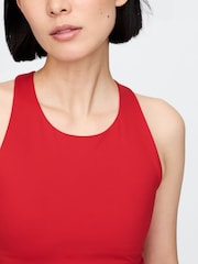 Gap Red Built-in-Bra Racerback Crop Top - Image 4 of 5