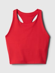 Gap Red Built-in-Bra Racerback Crop Top - Image 5 of 5