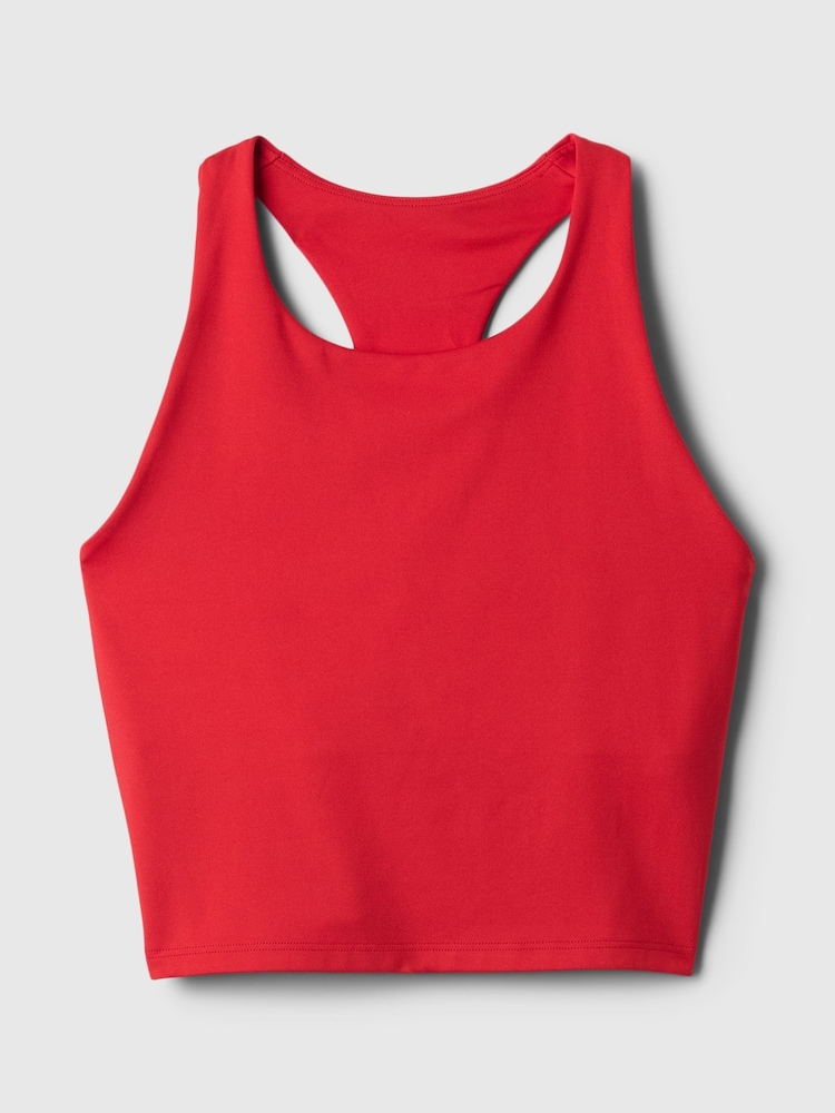 Gap Red Built-in-Bra Racerback Crop Top - Image 5 of 5