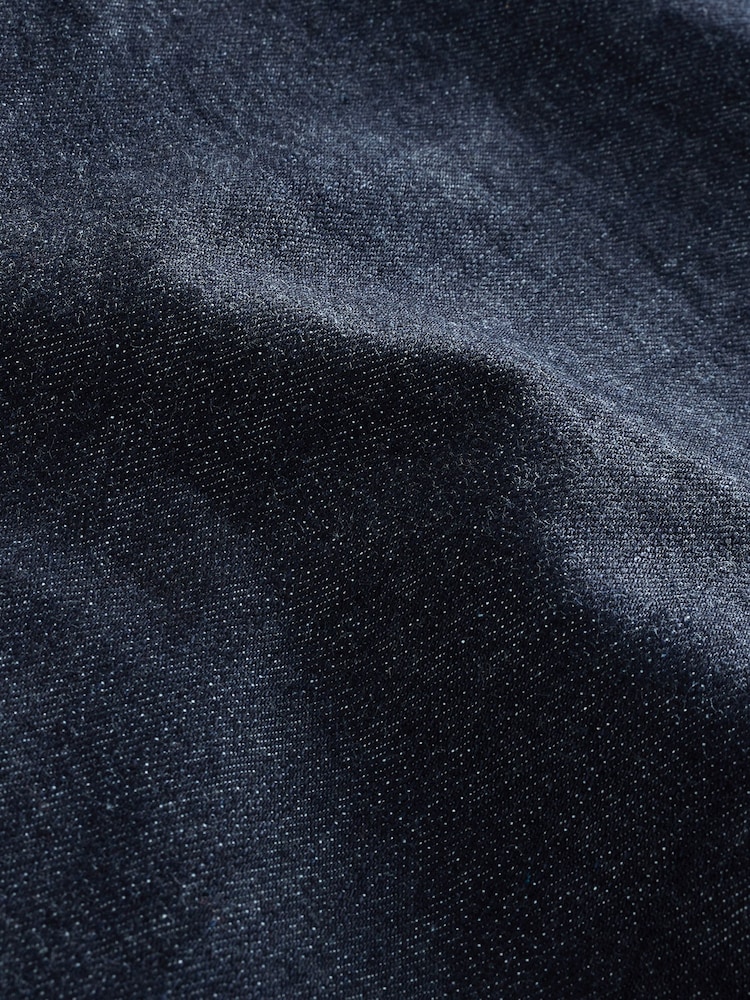 Blue Indigo Rinse Slim Fit Signature Selvedge Denim Jeans - Image 11 of 11