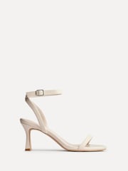 Linzi Nude Elevate Low Stiletto Heeled Sandals - Image 2 of 5